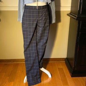 Banana Republic Blue & Gray Womens Pants